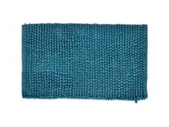 Covoras baie MSV, bumbac 100%, bleu, 50 x 80 cm