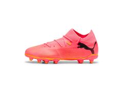 Ghete Fotbal puma Future 7 Match FG/AG Portocaliu Copii  - 38