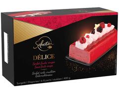 Carrefour Selection – Delice - Desert din sorbet cu fructe rosii 400g