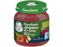 Gerber BIO Piure mar sfecla rosie 125g