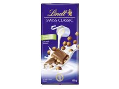 Lindt Swiss Classic tableta ciocolata cu lapte si alune de padure 100g