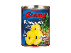 Ananas felii in sirop 565g Giana