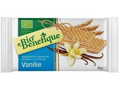 Napolitana cu crema de vanilie 40 g Bio Benefique