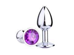 Dildo metalic Medium Purple DiamondLUX04888