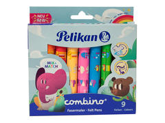 Set carioci Pelikan Combino Super 411, 9 buc