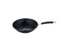 Tigaie wok Bergner By Scarlatescu BG-30410-BK, aluminiu forjat, 28 cm, Negru mat