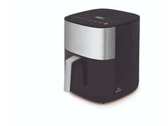 Friteuza Home Haf6Ldr2000-25, 2000 W, Negru / Argintiu