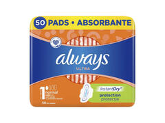 Absorbante Always Ultra Normal, 50 bucati