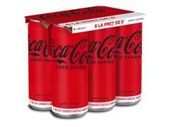 Coca-Cola Zero doza 5+1 0.33l