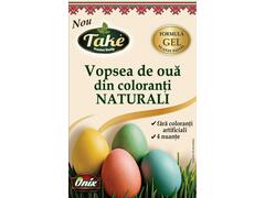 Vopsea De Oua Din Coloranti Naturali - Gel 25Ml - 40 Oua