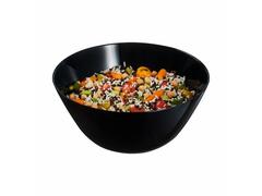 Bol pentru salata Luminarc Zelie, opal, 24 cm, Negru