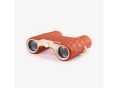 Binoclu de drumeție fără reglare, 6x25 HIKE 100 portocaliu