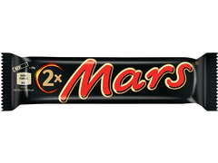 Mars baton de ciocolata cu lapte si  miez de caramel si nuga 2 x 35 g (70 g)