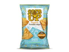 Cornup  Chips Tortilla Din Porumb Integral Galben Cu Sare De Mare 60 G