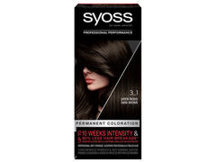 Vopsea Pemanenta Syoss Color Baseline 3-1 Saten Inchis, 115ML