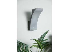 Aplica solara pentru perete Carrefour, 10 LED-uri, 80 lumen, 21.8x22.1x8 cm, Multicolor