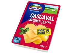 Cascaval felii afumat Hochland 260g