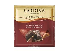 Godiva ciocolata Belgiana neagra cu migdale 60g.