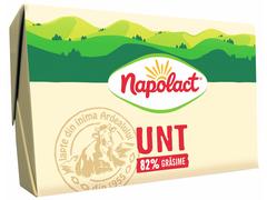 Unt 82% grasime,Napolact 180g