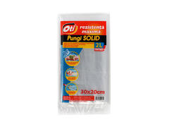 Pungi alimentare pentru uz casnic Solid 2L 30x20cm 100 buc/set Oti