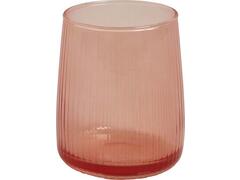 Pahar Carrefour Home, sticla, 35 cl, Rosu