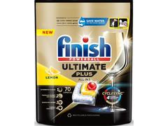 Detergent capsule pentru masina de spalat vase Finish Ultimate Plus Lemon, 70 spalari