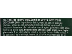 Ciocolata cu crema de menta Bohme 200g