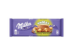 Ciocolata cu lapte si alune Milka, 270 g