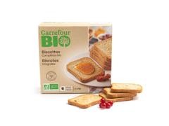Biscuiti integrali Carrefour Bio 300 g