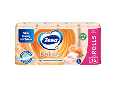 Hartie igienica Zewa Deluxe Cashmere Peach 16 role, 3 straturi