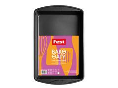 Tava Rectangulara  Pentru Copt Din Otel Carbon  Cu Invelis Antiaderent 33 X 22.8 X 5 Cm