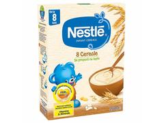 Cereale bebelusi Nestle 8 Cereale, de la 8 luni, 250 g