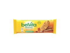 BelVita Biscuiti cu cereale, miere, alune si bucatele de ciocolata 50g