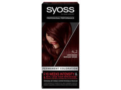 Vopsea Pemanenta Syoss Color Baseline 4-2 Saten Mahon, 115ML