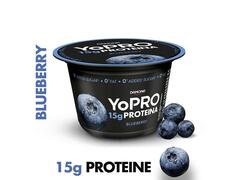 YoPRO –  produs lactat fermentat cu afine, bogat în proteine, 160g