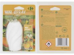 Carrefour – Mini Spray – Odorizant Cu Parfum De Vara, Tropical, 15ML