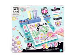 Set creativ de pictura, Art Lab, Fluffy Paint Studio