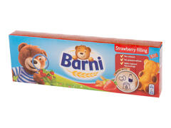 Barni Prajitura piure capsune 150g
