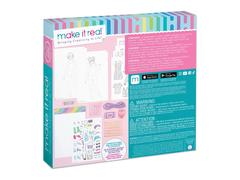 Tabla cu lumina LED si sabloane, Make It Real, 38 piese