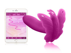 Chilot cu vibratii lydia i smart butterfly vibe purple