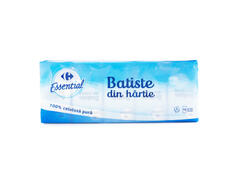 Batiste nazale Carrefour Essential 3 straturi 10 bucati