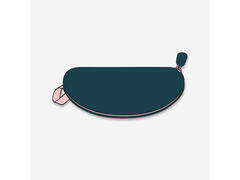 Etui ochelari de soare Case 560 Albastru-Roz Copii