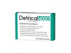 Detrical Vitamina D 4000UI, 60 comprimate, Natur Produkt