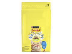 Friskies hrana uscata pentru pisica cu somon si legume 1.5kg