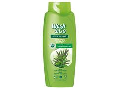 Sampon pentru par gras Wash & Go, cu extract de plante, 675 ML