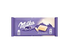Ciocolata alba Milka, 100 g