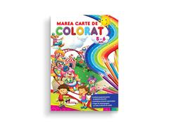 Marea carte de colorat 5-6 ani