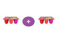 Iaurt capsuni vanilie afine 6x50g Danonino, Al 2-lea -25%