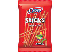 Sticksuri cu sare Croco, 40 g