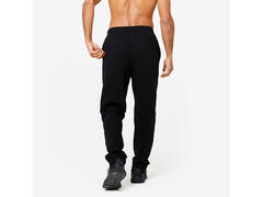 Pantalon de trening călduros Regular 100 Fitness Warm Negru Bărbați - 4XL / W48 L34